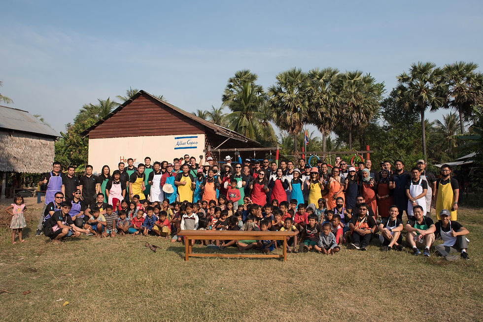 Thumbnail: CSR event at Samrong Village