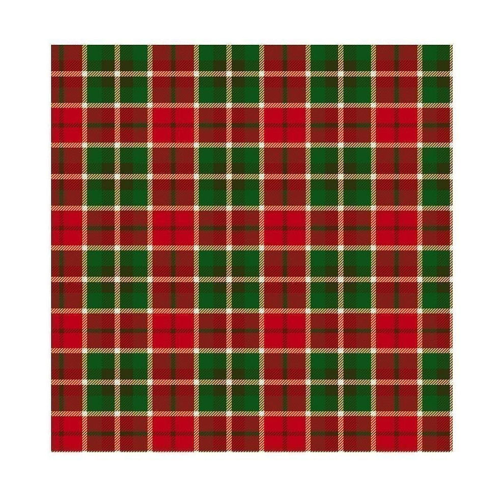 Miniatura: Guardanapo Home Xadrez Natalino