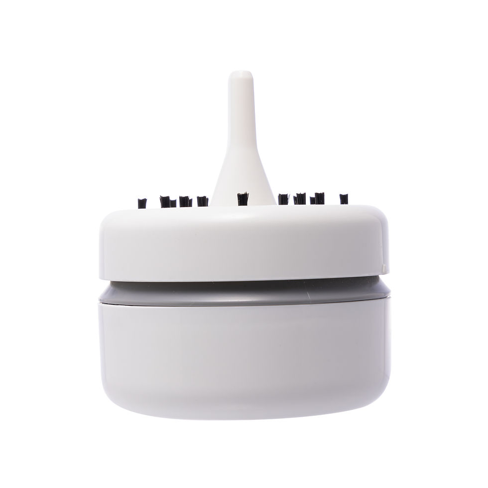 Miniatura: Mini aspirador de pó automático Branco
