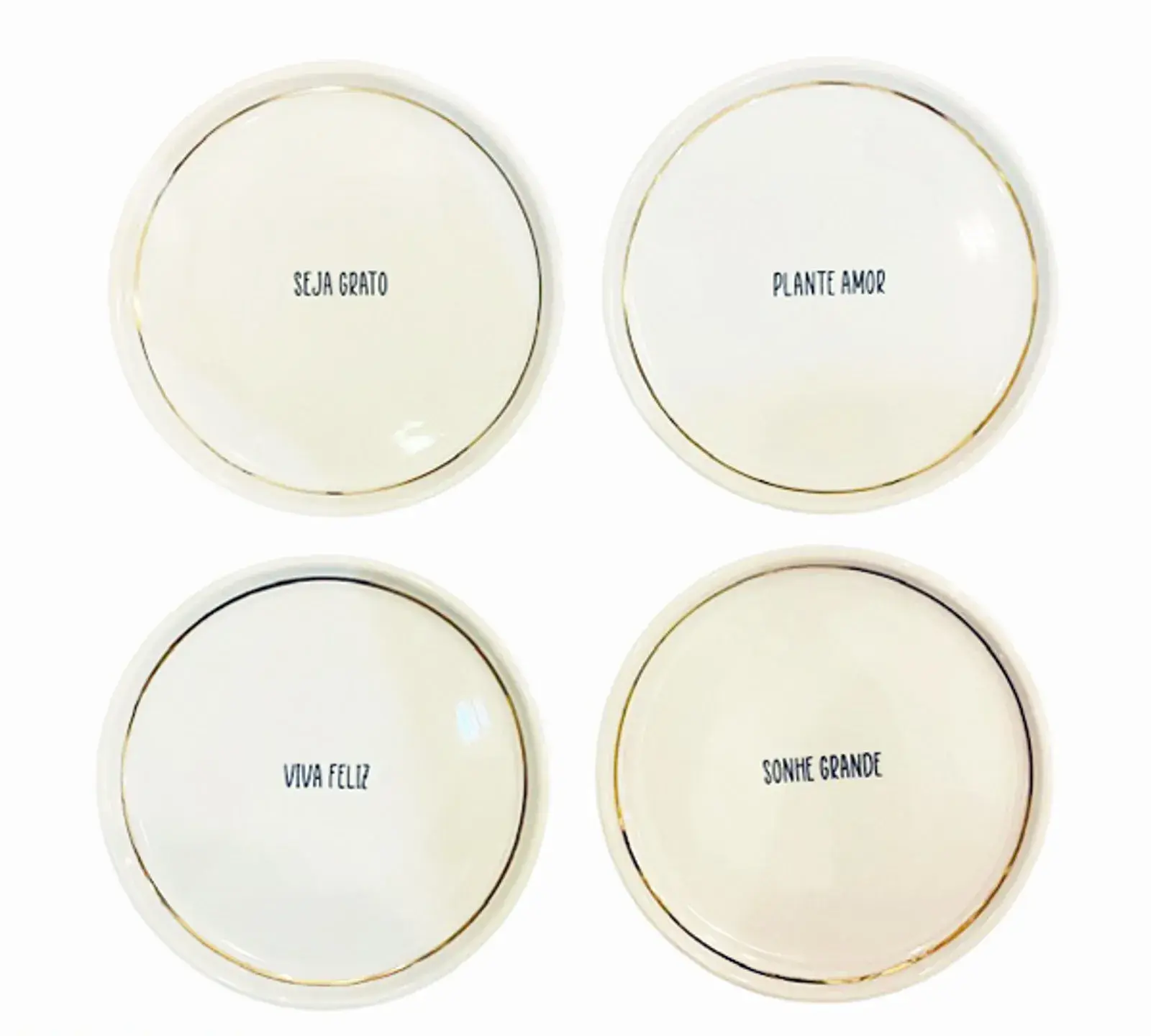 Soul Gold Prato Sobremesa