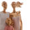 Miniatura: Figura Decorativa Resina Familia 17x9x23cm