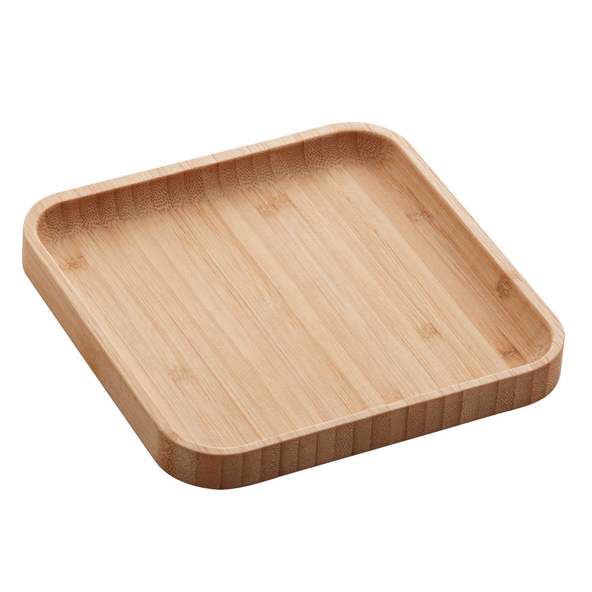 Bandeja de Bambu Square