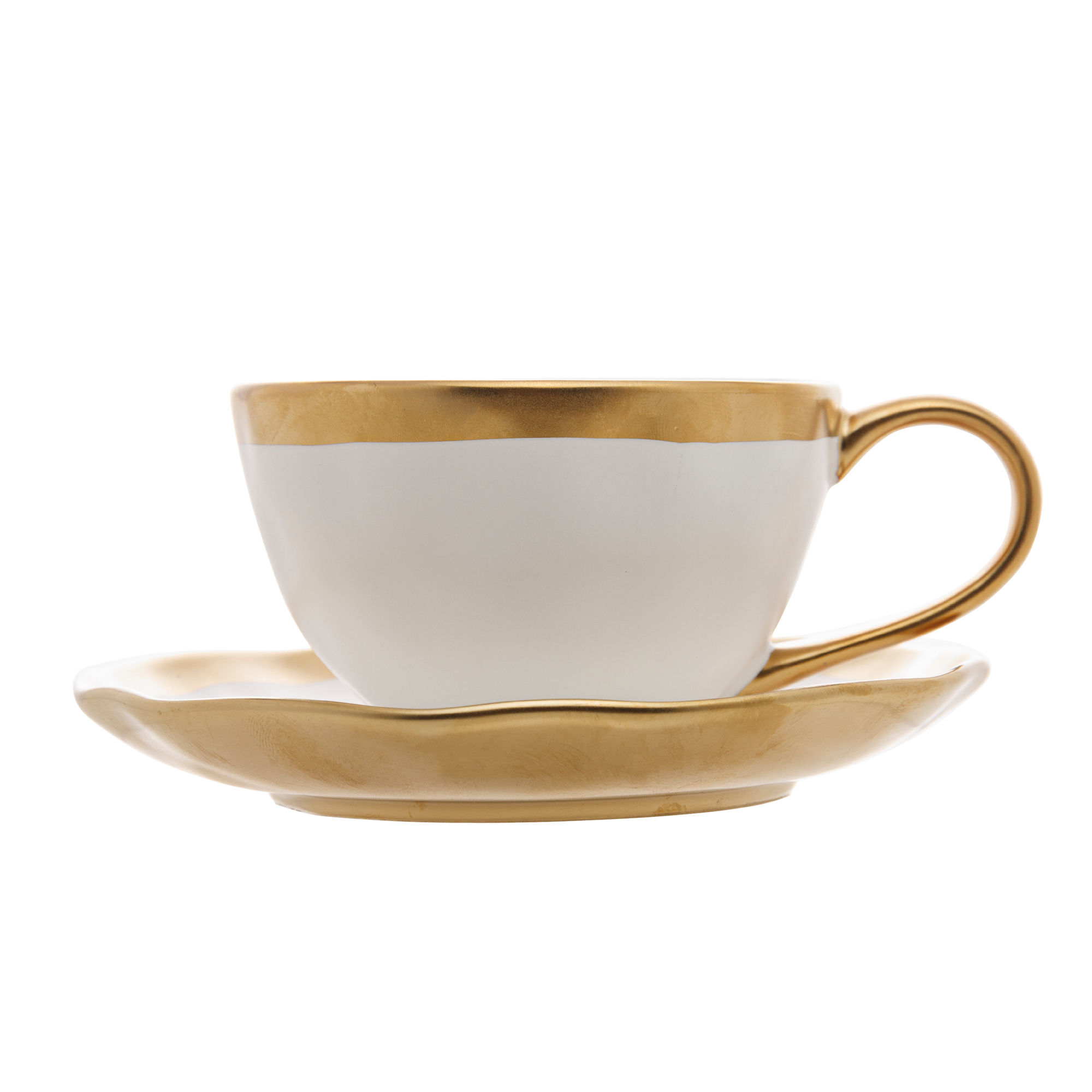 Xícara De Chá De Porcelana Dubai 22cm - Wolff