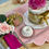 Miniatura: Lugar Americano Rosa Bordado