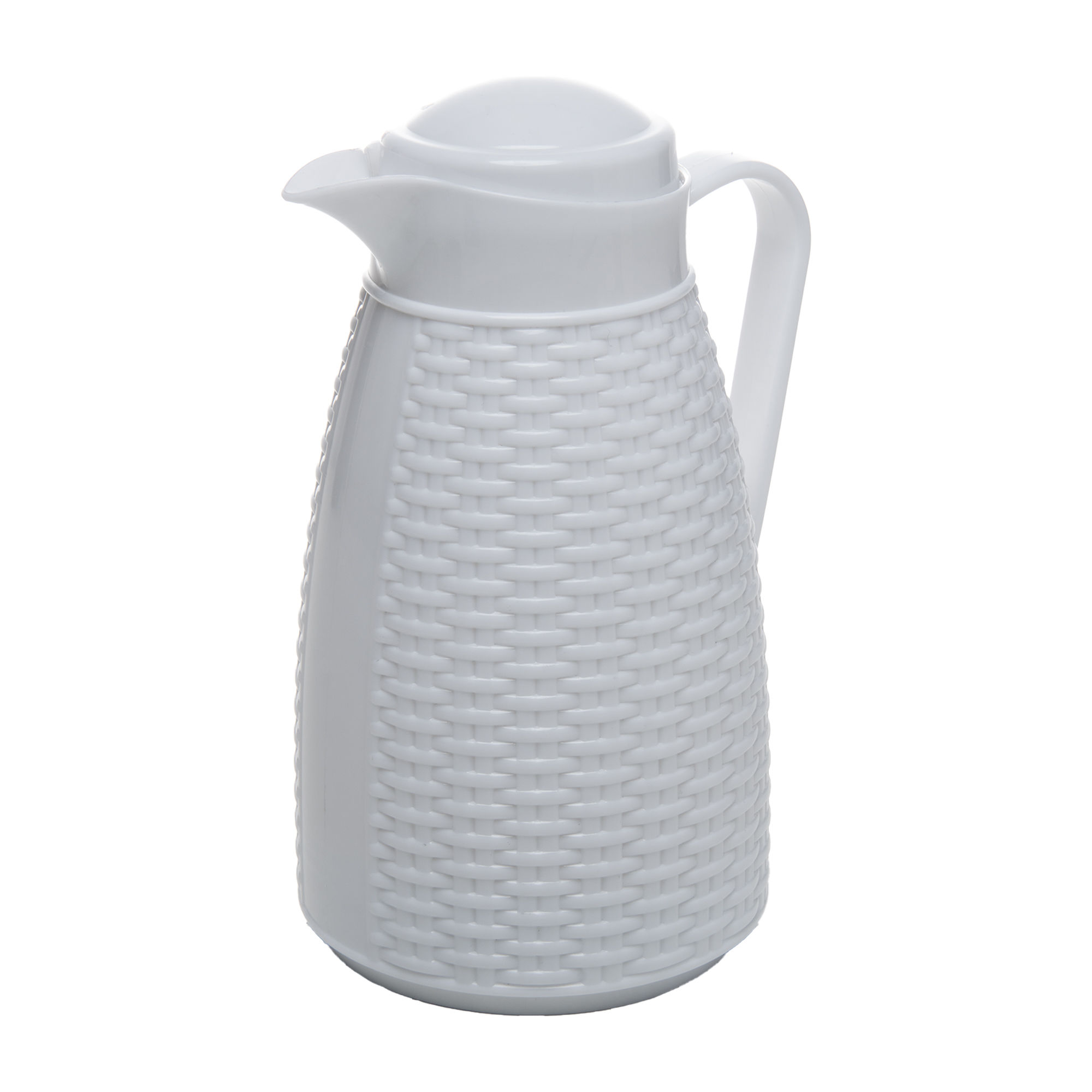 GARRAFA TERMICA NEW RATTAN 400ML BRANCA - WOLFF