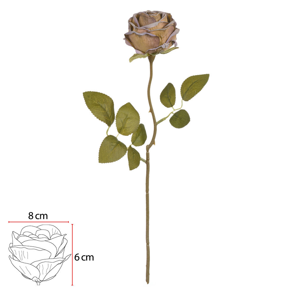 Rosa Ocre Outono 39cm