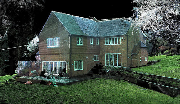 Examples of Pointcloud of Residential Property from MobileCAD