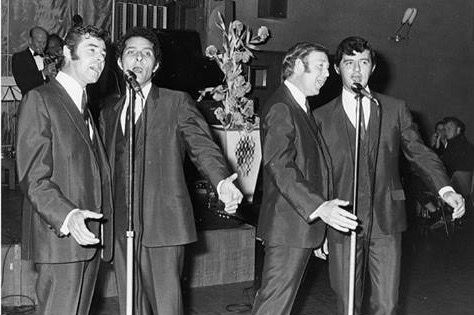 The Thin Men L-R: Johnny Edwards, Johnny Florence, Ron Patrick, Tony Lee