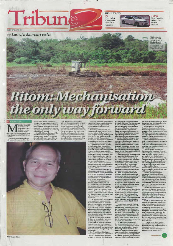 Mechanisation the only way forward