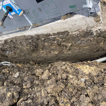 Trench dug by ERS Utility