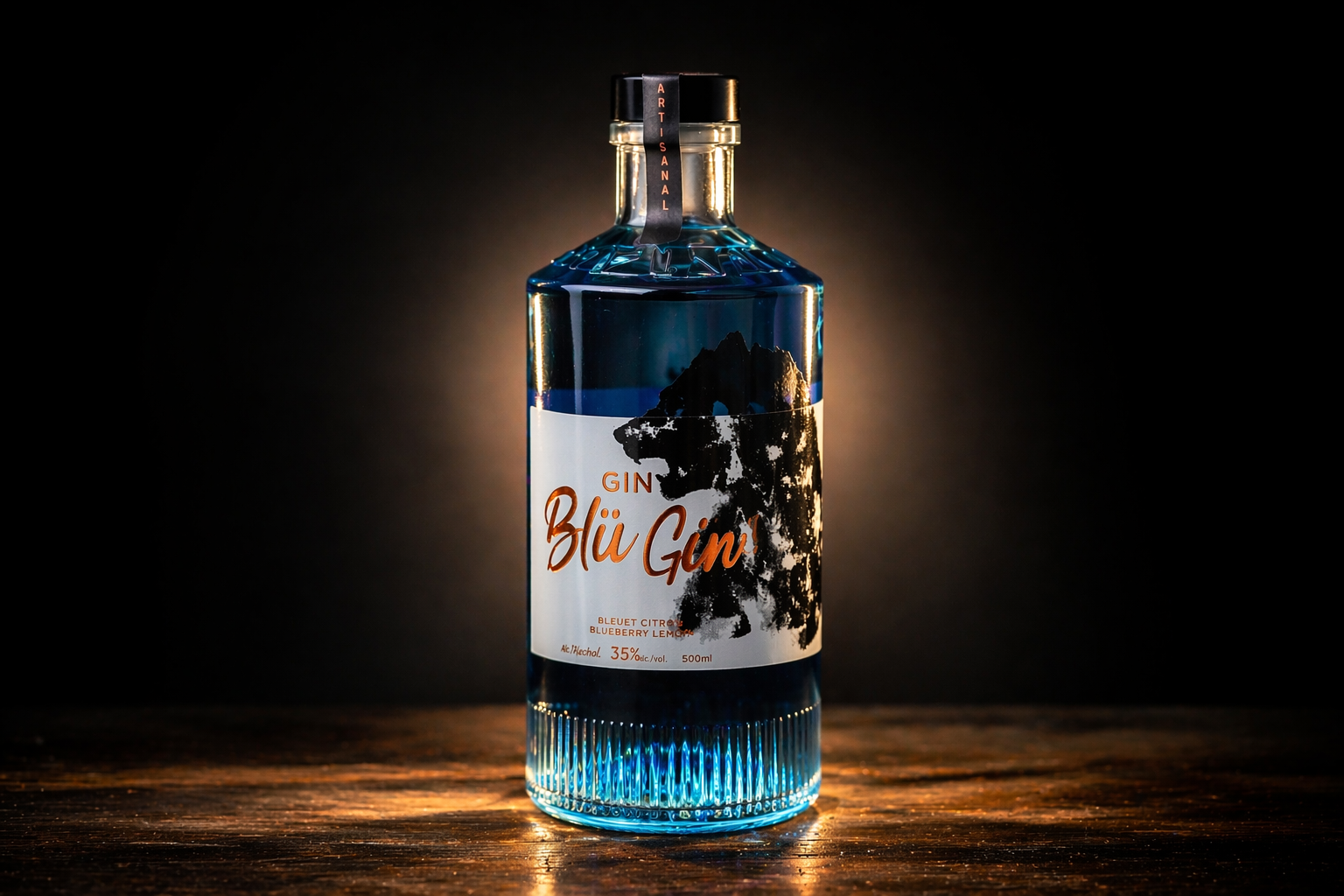 BlüGin (Gin d'été) Bleuet-Citron