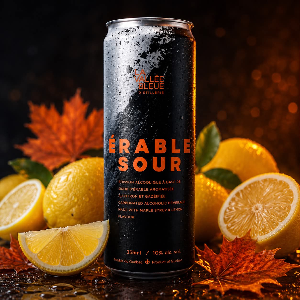 Érable sour | Prêt-à-boire pétillant à l’érable et citron