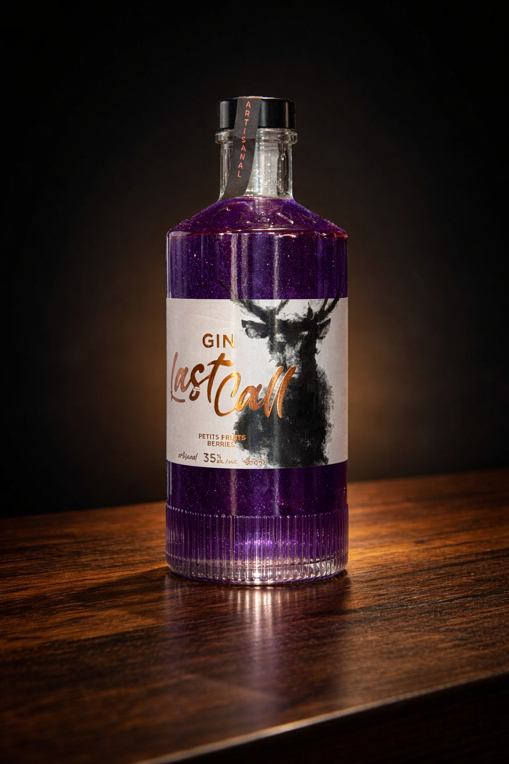 Gin aux petits fruits Last Call – Distillerie La Vallée Bleue