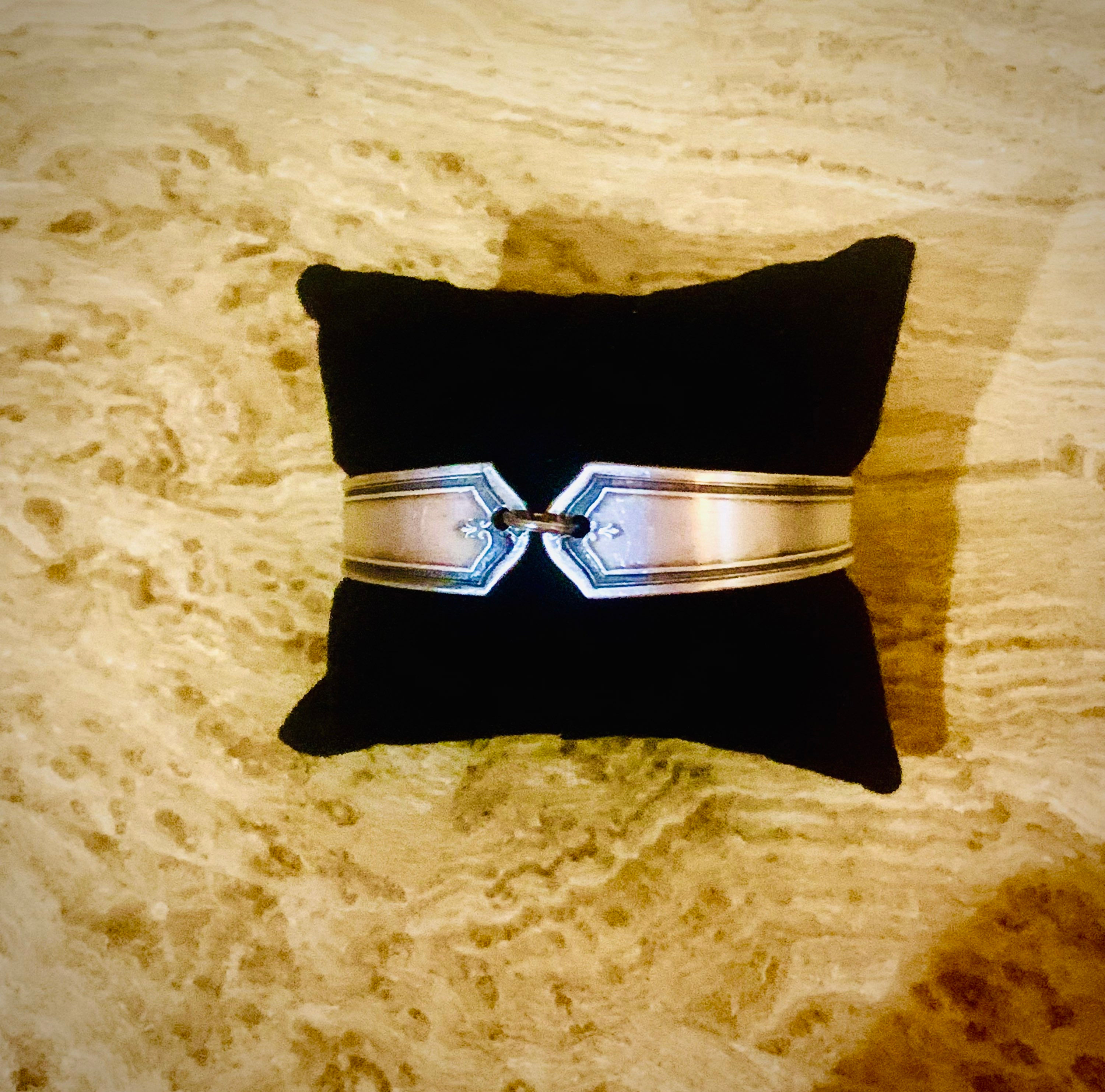 Handcrafted Silverware Bracelet