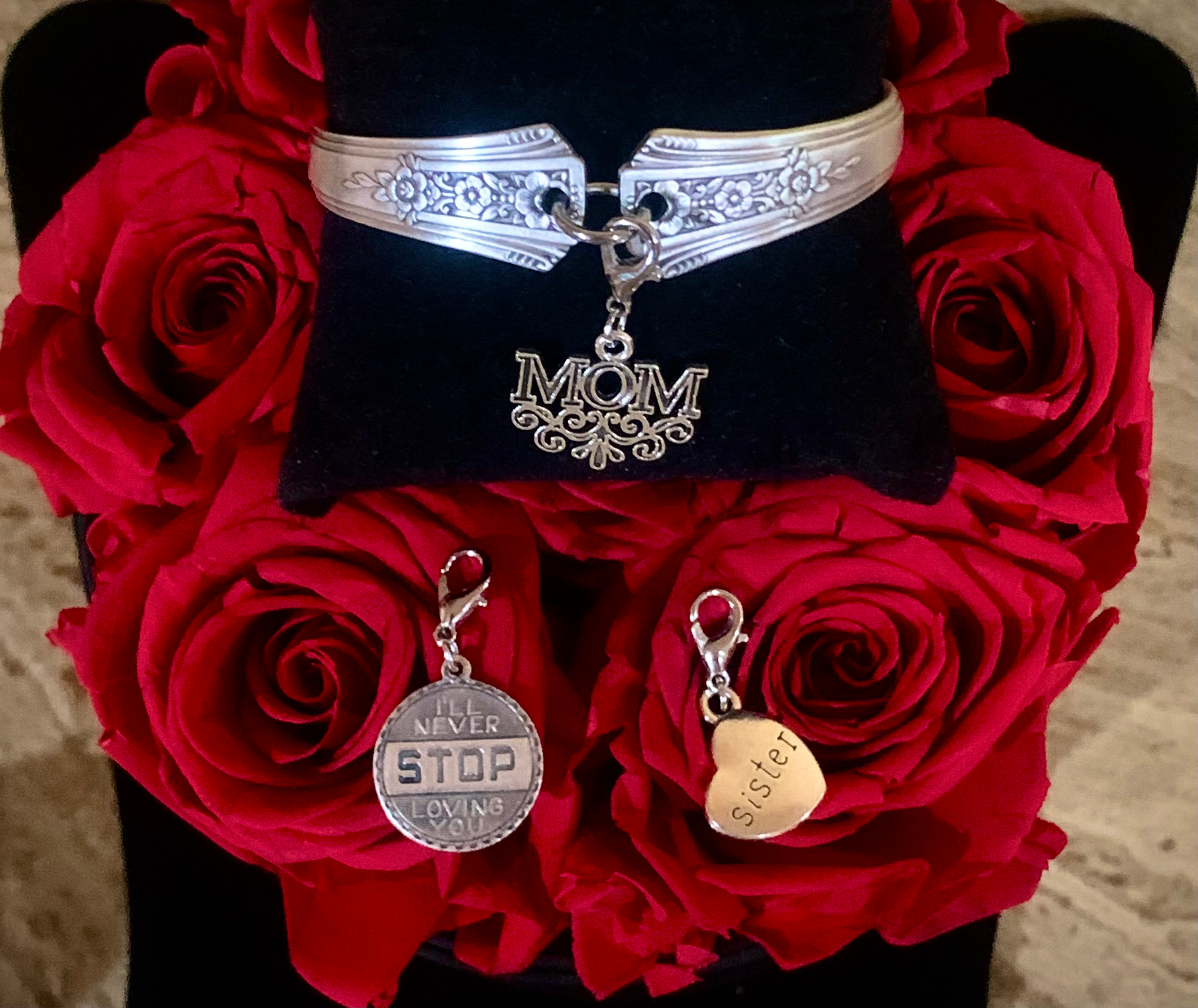 Handcrafted Silver Plated Silverware Bracelet