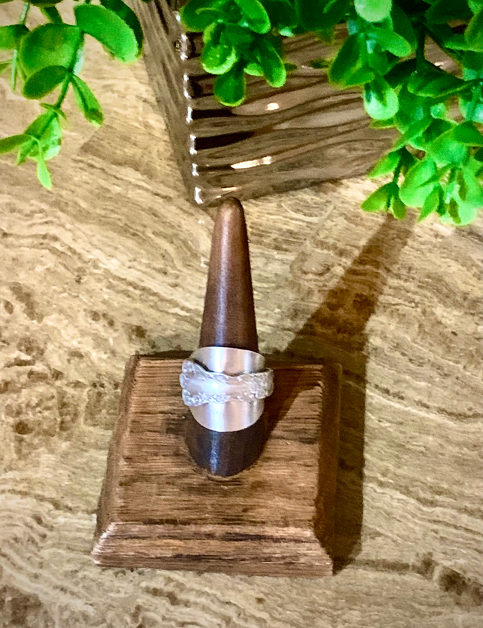 Handcrafted Sterlng Silver Spoon Ring