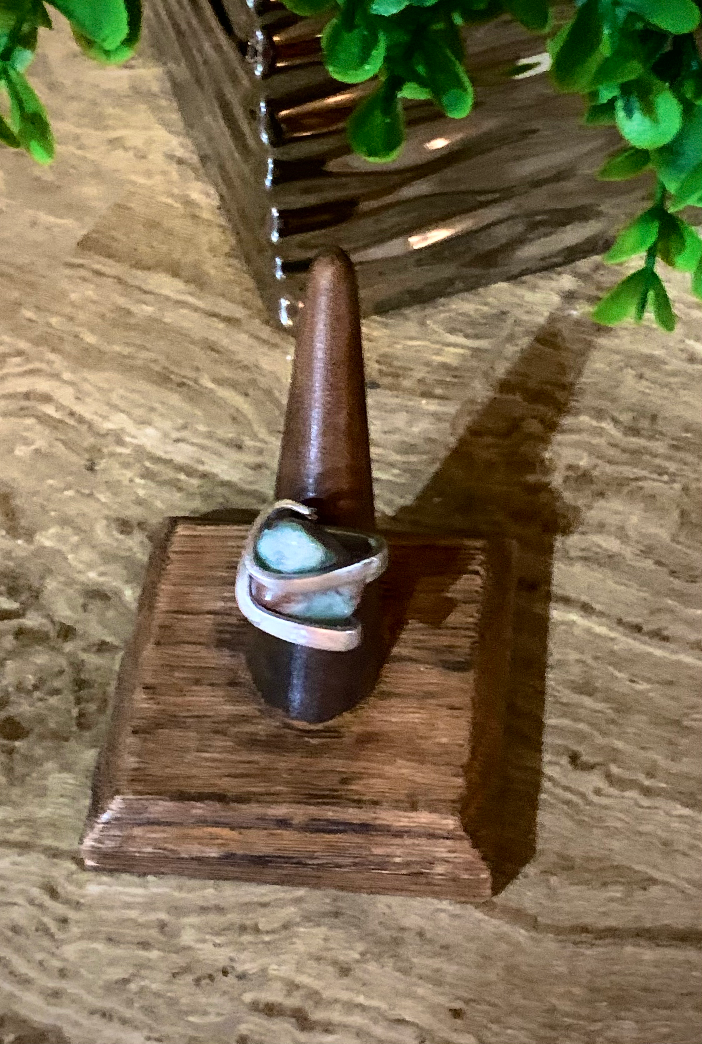 Handcrafted Silver Plated Fork Ring