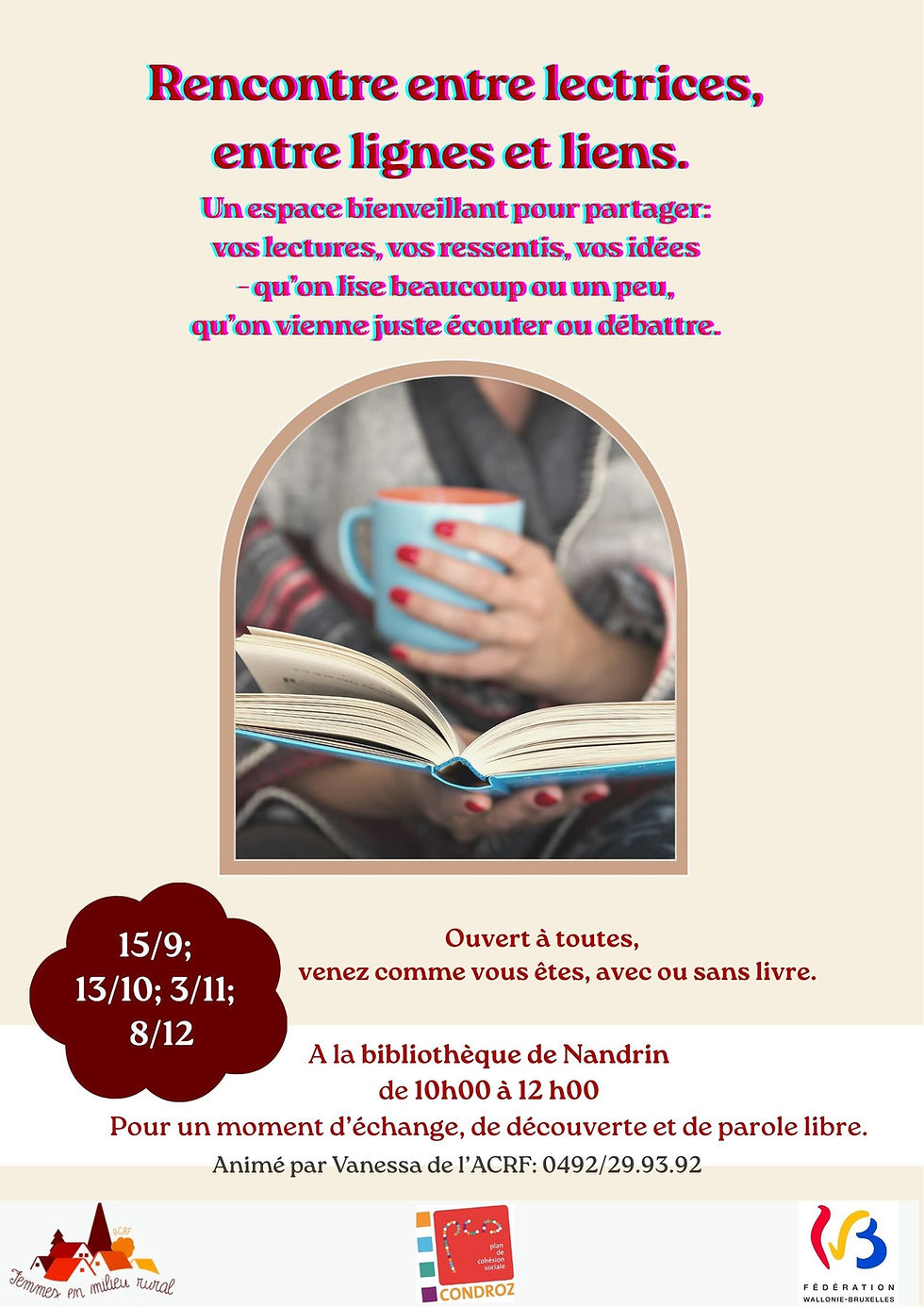 Atelier entre lectrices, entre lignes et liens
