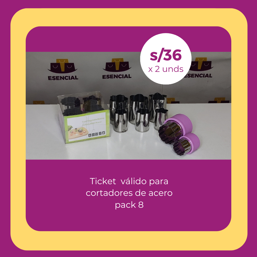 CORTADORES PARA FRUTAS X2