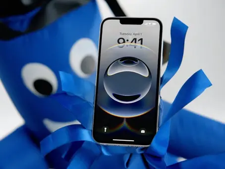 Apple’s Bold Blue Mascot | iPhone 16e