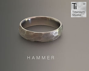 hammered finished titanium ring.jpg