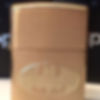 Zippo batman logo engraving