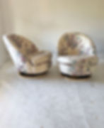 Thumbnail: Milo Baughman Swivel Pair