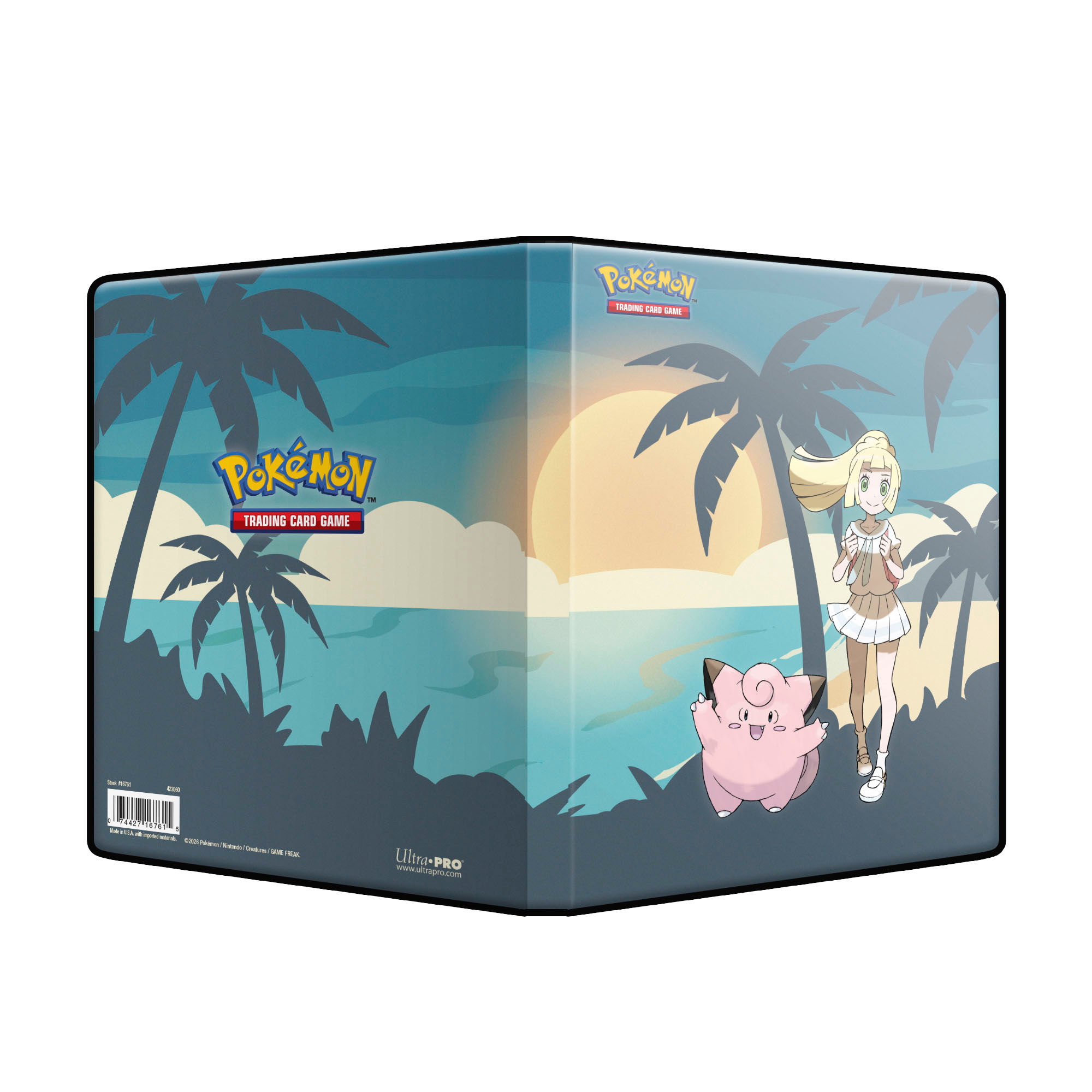 Ultra Pro Portfolio 4-Pocket Pokemon Lillie and Clefairy