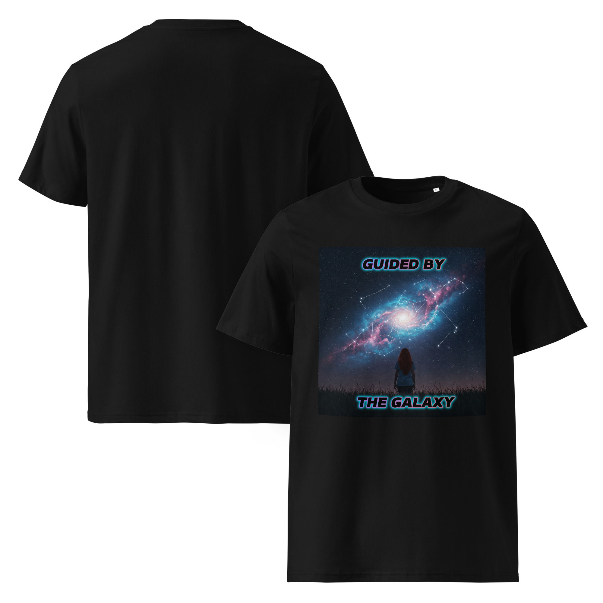 Guided by The Galaxy organic cotton t-shirt  (unisex)
