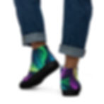 Thumbnail: Men’s Aurora High Top Canva Shoes