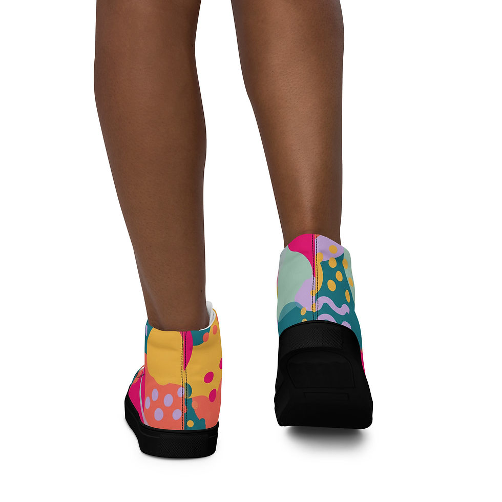 Thumbnail: Women’s  High Top Kinetic Canvas Shoes