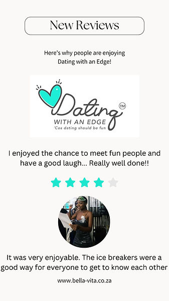 New Dating App Reviews: "I enjoyed the chance to meet fun people and have a good laugh. Really well designed."
