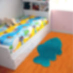 Thumbnail: Mats Avenue Coir Door Mat Fish Shaped with Thick Rubber Backing 40x70 cm