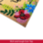 Thumbnail: Mats Avenue Welcome Printed Large Entrance Coir Door Mat 45x75 CM