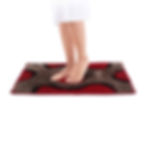 Thumbnail: Mats Avenue Machine Made Bath Room Mat Feather Soft Combination of Jute , Cotton