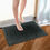 Thumbnail: Mats Avenue Anti-Slip Microfiber Bathmat with Vinyl Backing , Solid, 40X60 CM