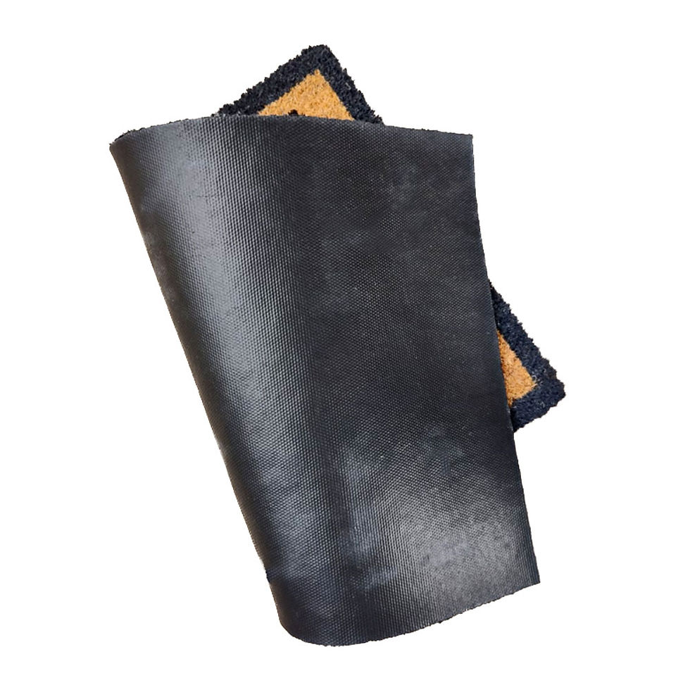 Thumbnail: Mats Avenue® Coir Door Mat with Anti Slippery Rubber Home Sweet Home Brown 40x60