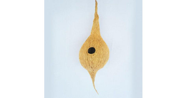 Thumbnail: Mats Avenue Bird Nest with Hanging Hole Made of Natural Coir Fiber Coconut Shell
