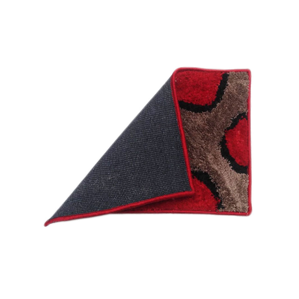 Thumbnail: Mats Avenue Machine Made Bath Room Mat Feather Soft Combination of Jute , Cotton