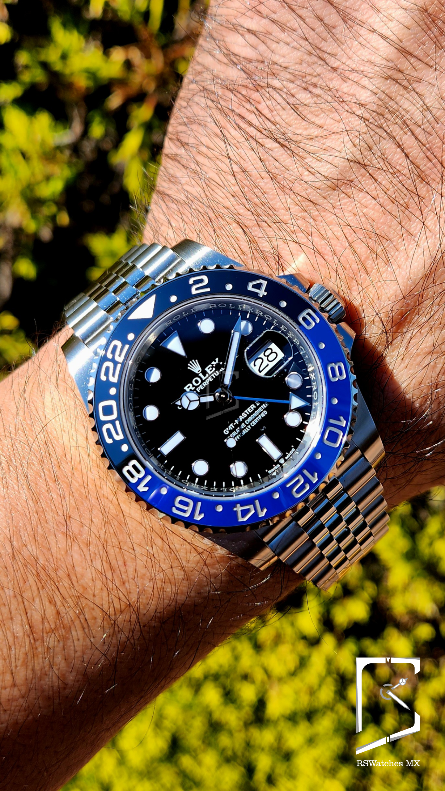 Rolex GMT Master II Batman 40mm 126710BLNR Full Set