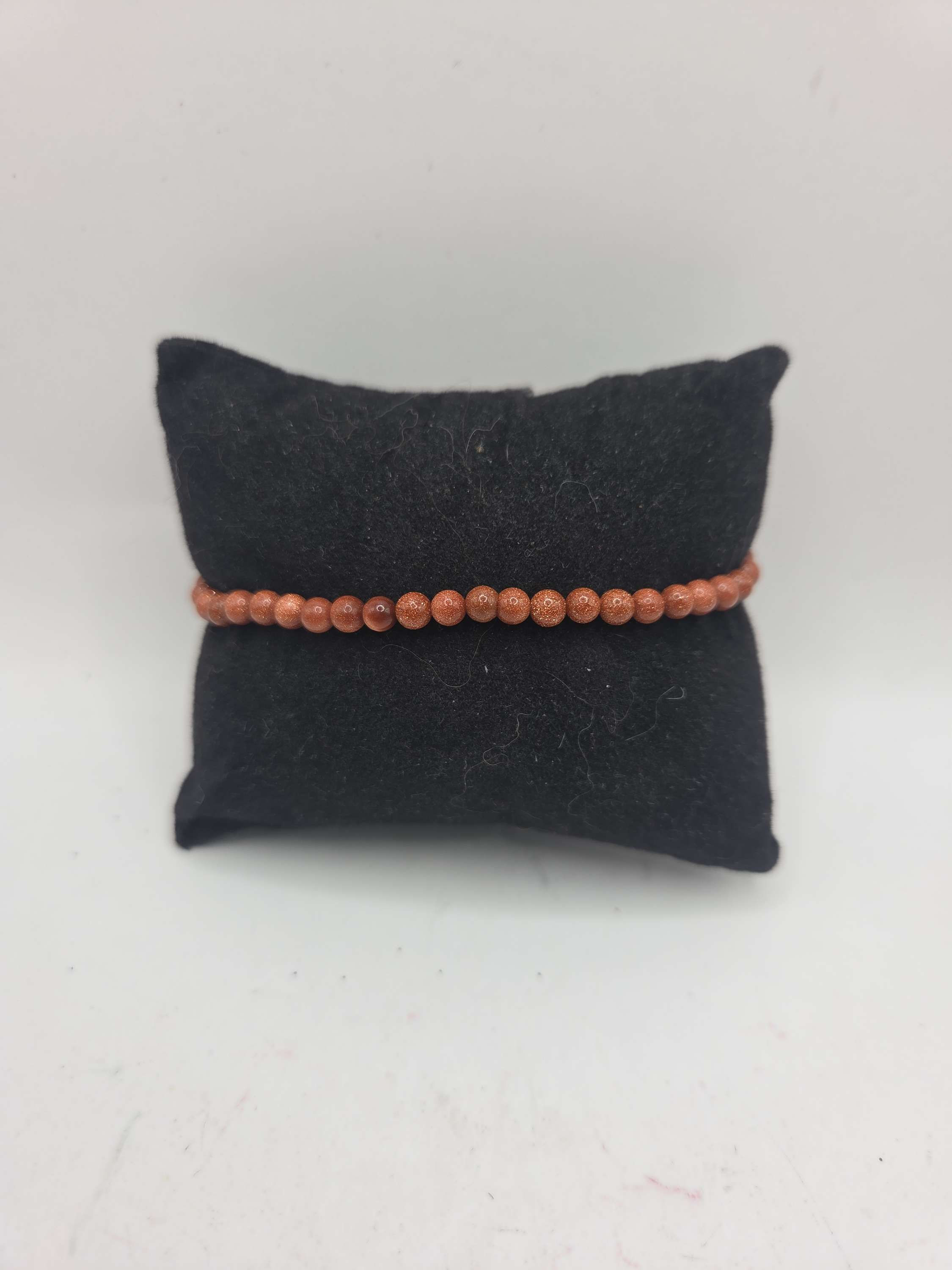 Golden sandstone 4mm bracelet