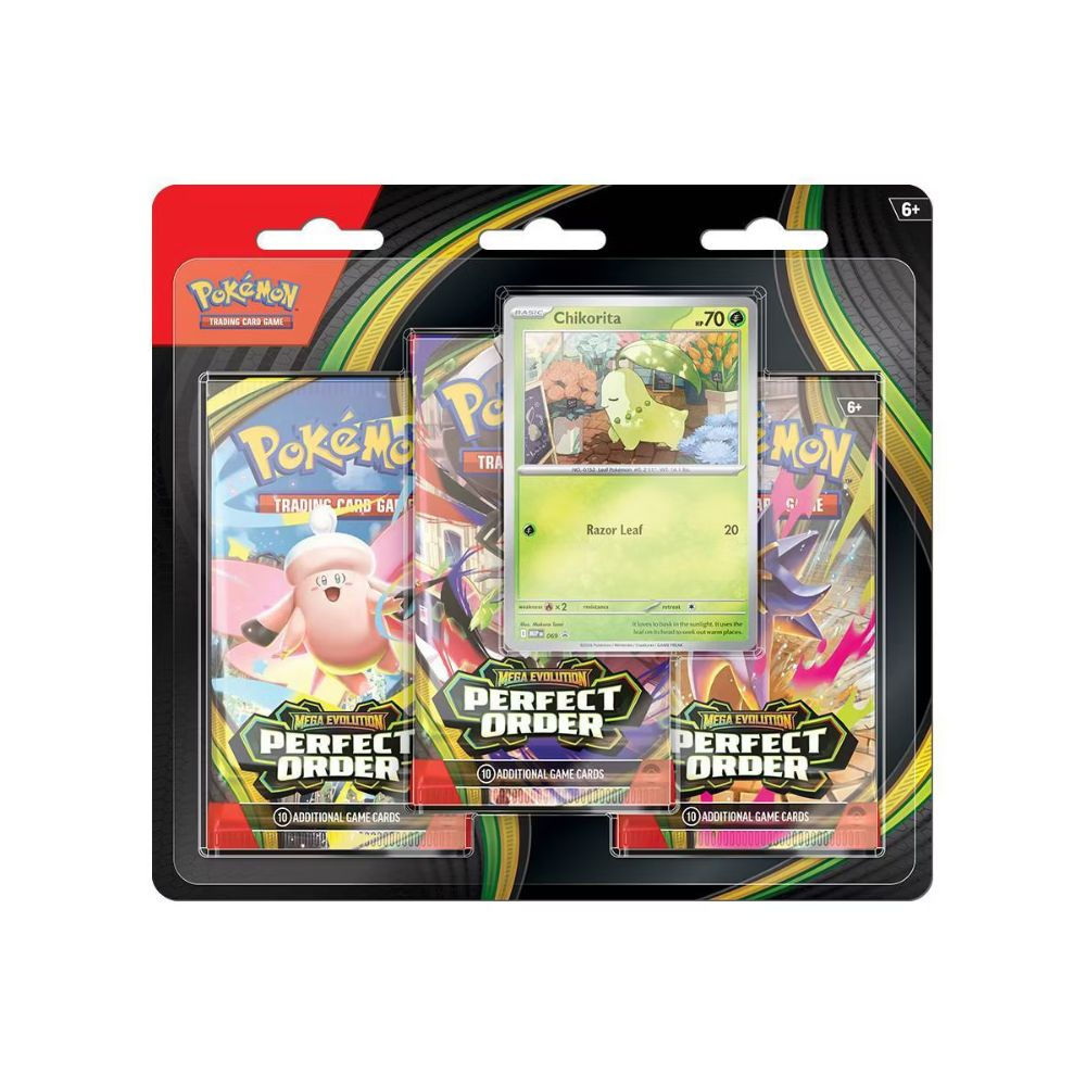 Pokemon Perfect Order 3 Pack Blister (PRE-ORDER)