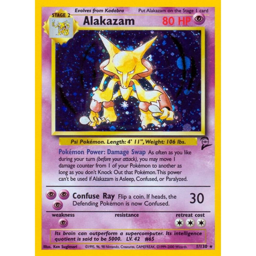 Pokemon Alakazam 1/130