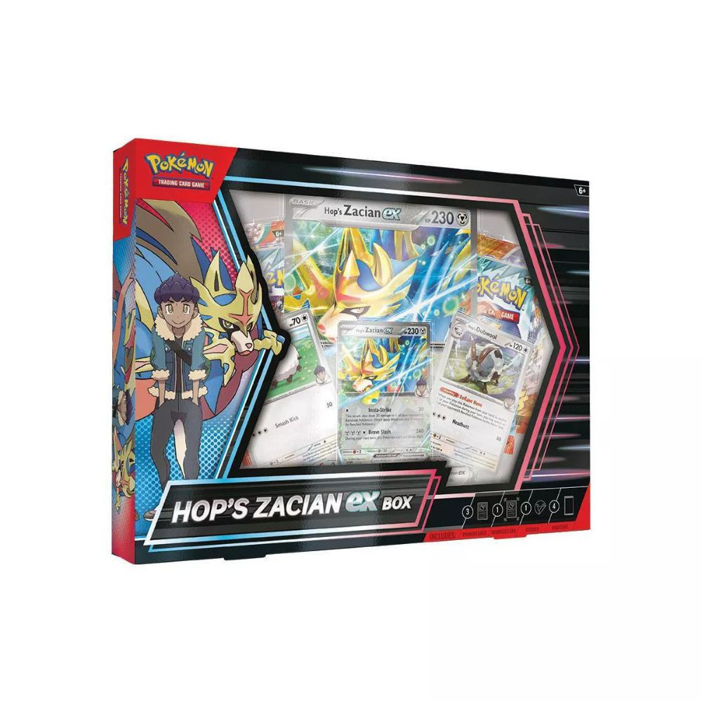 Pokemon Hop’s Zacian ex Box