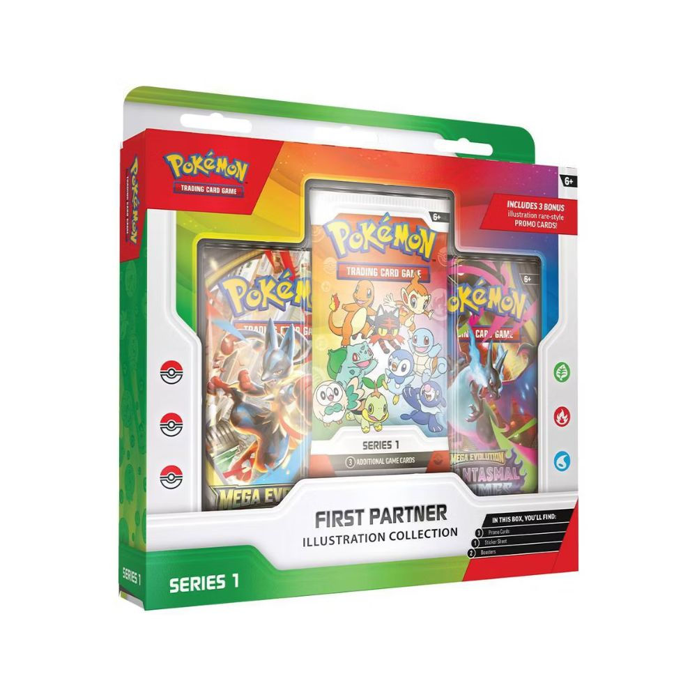 Pokemon First Partner Illustration Collection (Series 1) (PRE-ORDER)