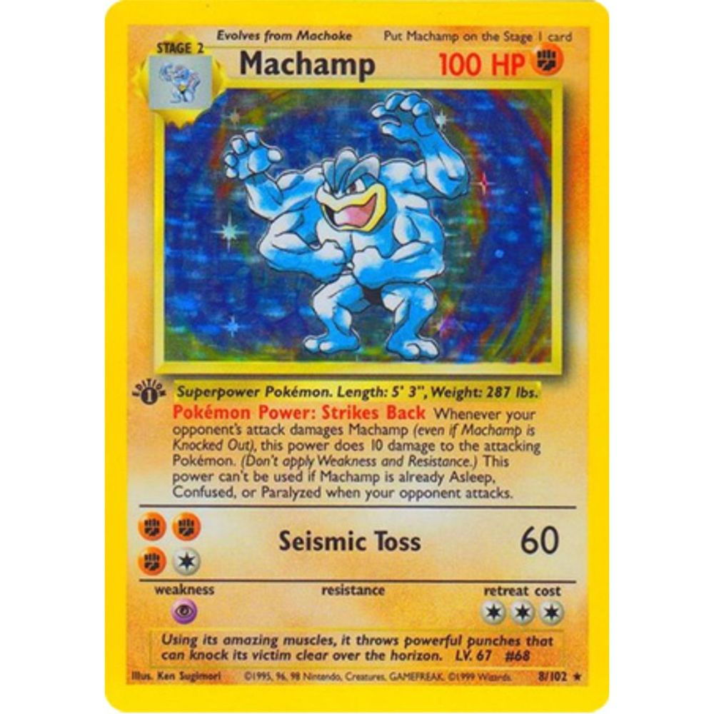 Pokemon Machamp 8/102