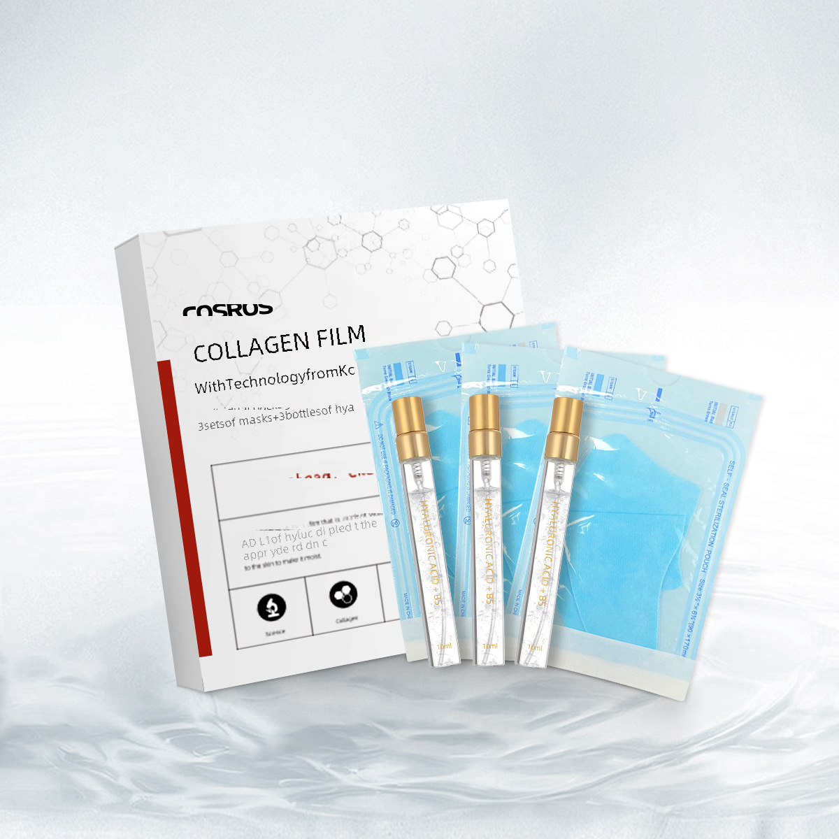 Mascarilla Soluble de Colágeno Hidrolizado para la Frente