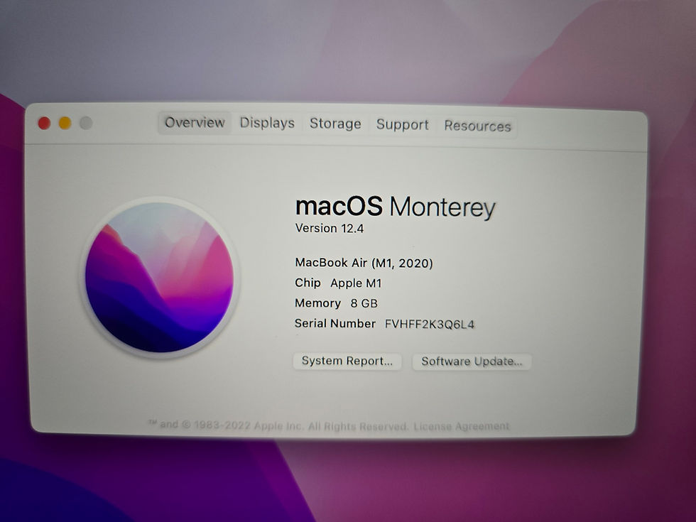 Thumbnail: Apple MacBook Air M1 2020 13” (M1 8C CPU 7C GPU/8GB RAM/256GB SSD)