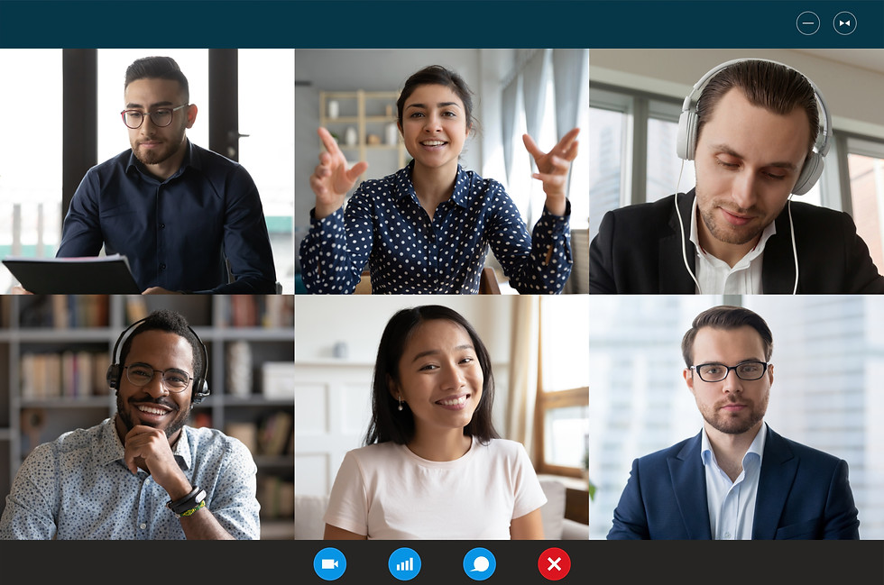 team-working-by-group-video-call-share-ideas-brainstorming-negotiating-use-video-conferenc