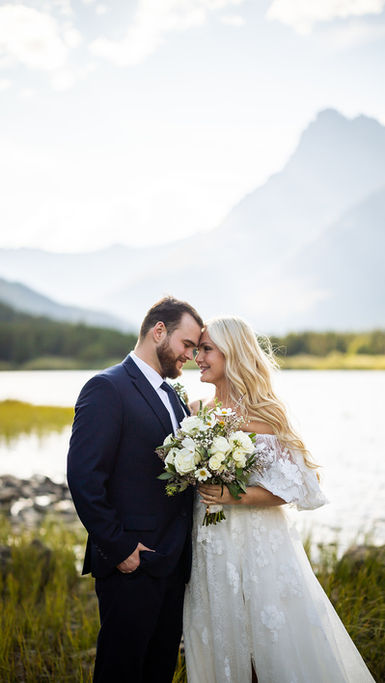Glacier National Park Elopement at Many Glacier and Logan Pass | Hannah & Dylan